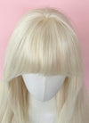 Barbie Long Straight Platinum Blonde Lace Front Synthetic Hair Wig LF6022