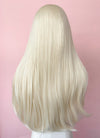 Barbie Long Straight Platinum Blonde Lace Front Synthetic Hair Wig LF6022