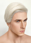 Barbie Ken Short Straight Platinum Blonde Lace Front Synthetic Men's Wig LF6023