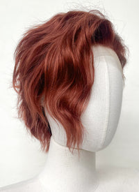 The Arcana: A Mystic Romance Julian Devorak Wavy Auburn Lace Front Synthetic Men's Wig LF6035