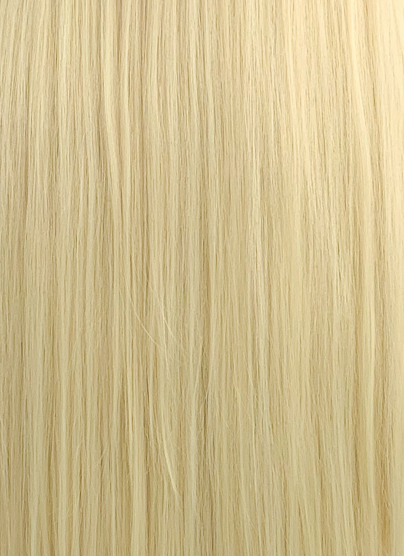 Long Straight Yaki Blonde Lace Front Synthetic Hair Wig LF701E