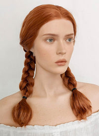 Stranger Things Max Mayfield Long Wavy Ginger Lace Front Wig LFK5531A