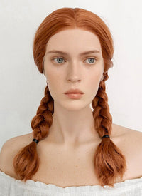 Stranger Things Max Mayfield Long Wavy Ginger Lace Front Wig LFK5531A