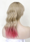 Spider-Man: Across the Spider-Verse Gwen Stacy Blonde Pink Ombre With Dark Roots Lace Front Synthetic Wig LFK5548