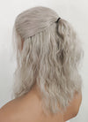 The Witcher Geralt of Rivia Curly Silver Grey Lace Front Wig LFX5127