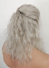 The Witcher Geralt of Rivia Curly Silver Grey Lace Front Wig LFX5127
