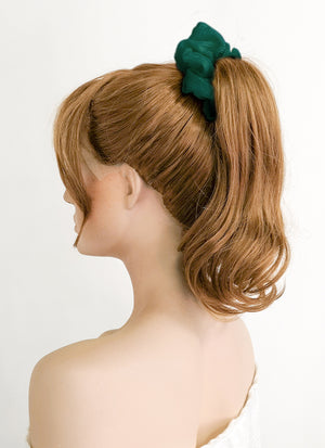 Stranger Things Chrissy Cunningham Wavy Blonde Ponytail Lace Front Wig LN6023