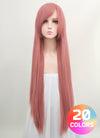Long Straight Pink Cosplay Wig LW003 - CosplayBuzz