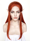 Critical Role The Legend of Vox Machina Keyleth Ginger Lace Front Synthetic Wig LW4022