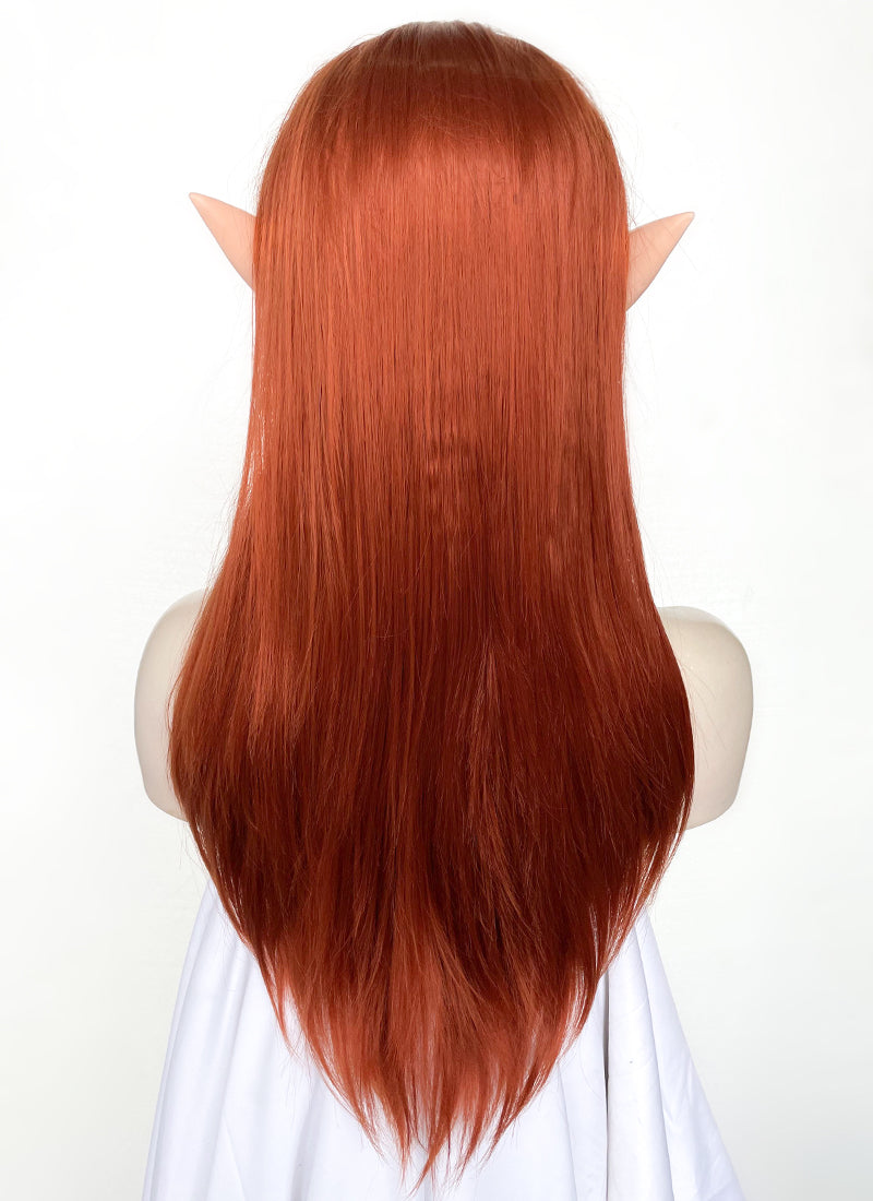 Critical Role The Legend of Vox Machina Keyleth Ginger Lace Front Synthetic Wig LW4022