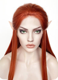 Critical Role The Legend of Vox Machina Keyleth Ginger Lace Front Synthetic Wig LW4022