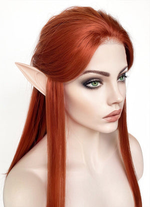 Critical Role The Legend of Vox Machina Keyleth Ginger Lace Front Synthetic Wig LW4022