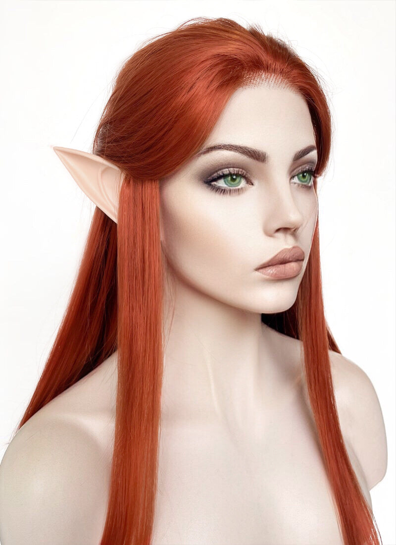 Critical Role The Legend of Vox Machina Keyleth Ginger Lace Front Synthetic Wig LW4022