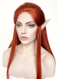 Critical Role The Legend of Vox Machina Keyleth Ginger Lace Front Synthetic Wig LW4022