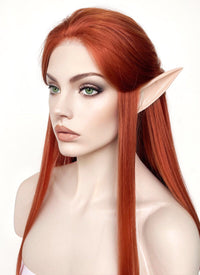Critical Role The Legend of Vox Machina Keyleth Ginger Lace Front Synthetic Wig LW4022