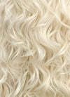 Long Curly Platinum Blonde Lace Front Synthetic Hair Wig LW667F
