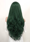 Long Wavy Deep Sea Green Lace Front Synthetic Hair Wig LF667V - CosplayBuzz