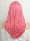 Long Straight Pink Lace Front Synthetic Hair Wig LW769C - CosplayBuzz
