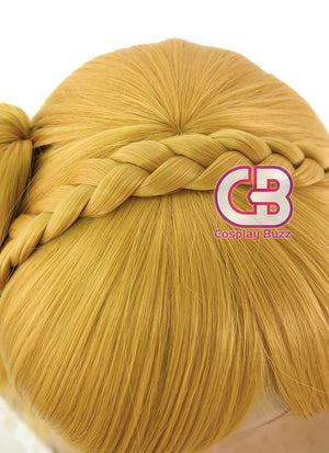 Kagerou Project Momo Kisaragi Short Yellow Mixed Black Anime Cosplay Wig MY241 - CosplayBuzz