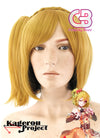Kagerou Project Momo Kisaragi Short Yellow Mixed Black Anime Cosplay Wig MY241 - CosplayBuzz