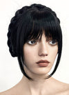 Wednesday Addams Long Wavy Black Braided Cosplay Wig NS2001