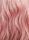 Long Wavy Blonde Pink Ombre Cosplay Wig NS277