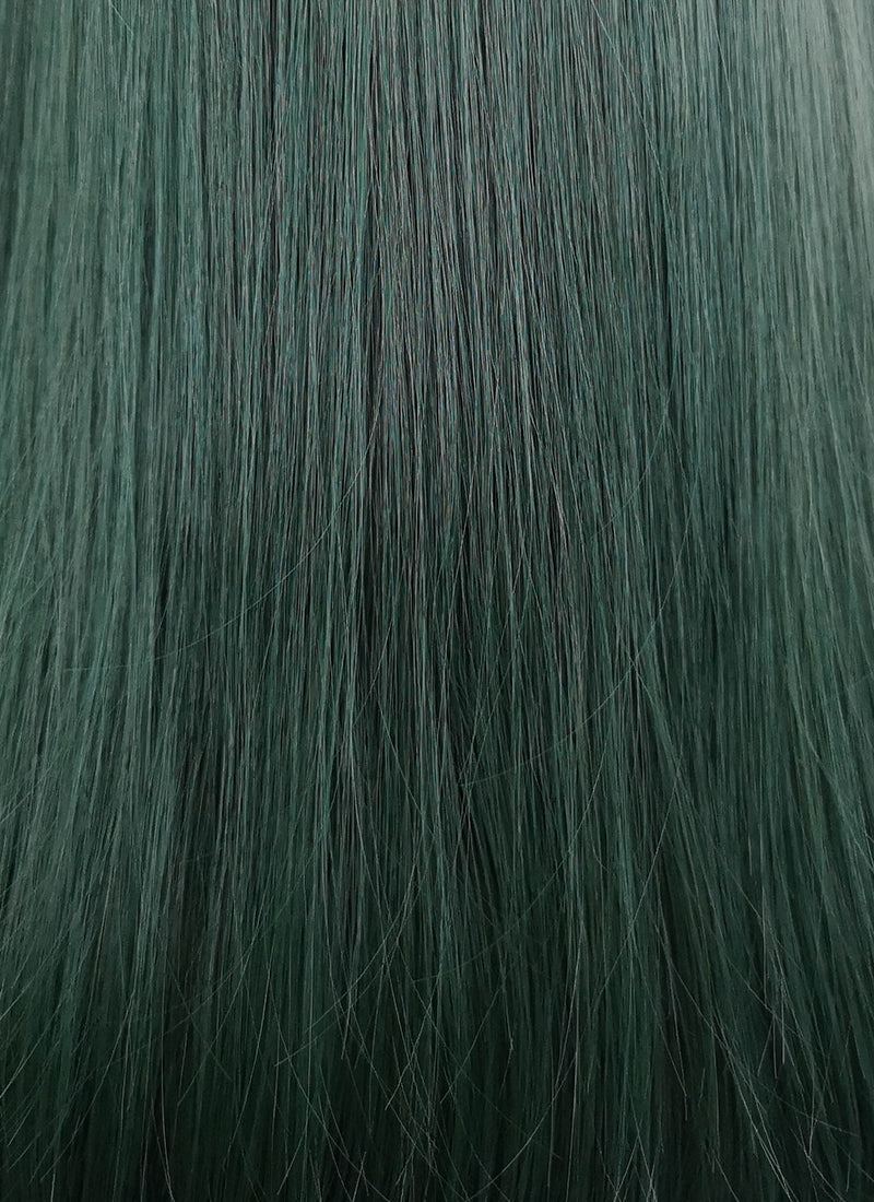 Long Straight Dark Green Cosplay Wig NS284