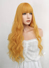 Long Wavy Orange Cosplay Wig NS305
