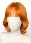 One Piece Nami Short Wavy Orange Flip Cosplay Wig NS515