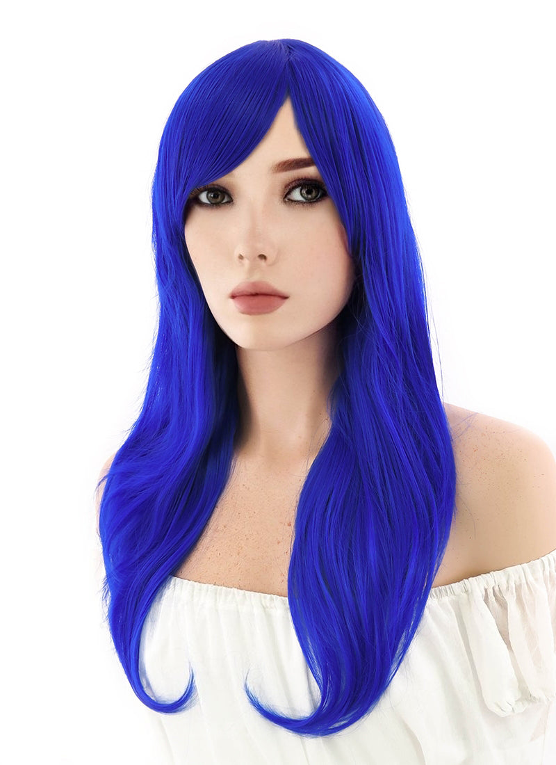 Long Wavy Blue Cosplay Wig PL383