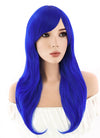 Long Wavy Blue Cosplay Wig PL383