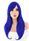 Long Wavy Blue Cosplay Wig PL383
