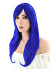Long Wavy Blue Cosplay Wig PL383