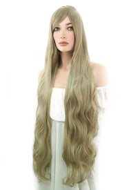 Long Curly Medium Blonde Cosplay Wig PL471