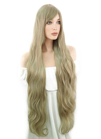 Long Curly Medium Blonde Cosplay Wig PL471