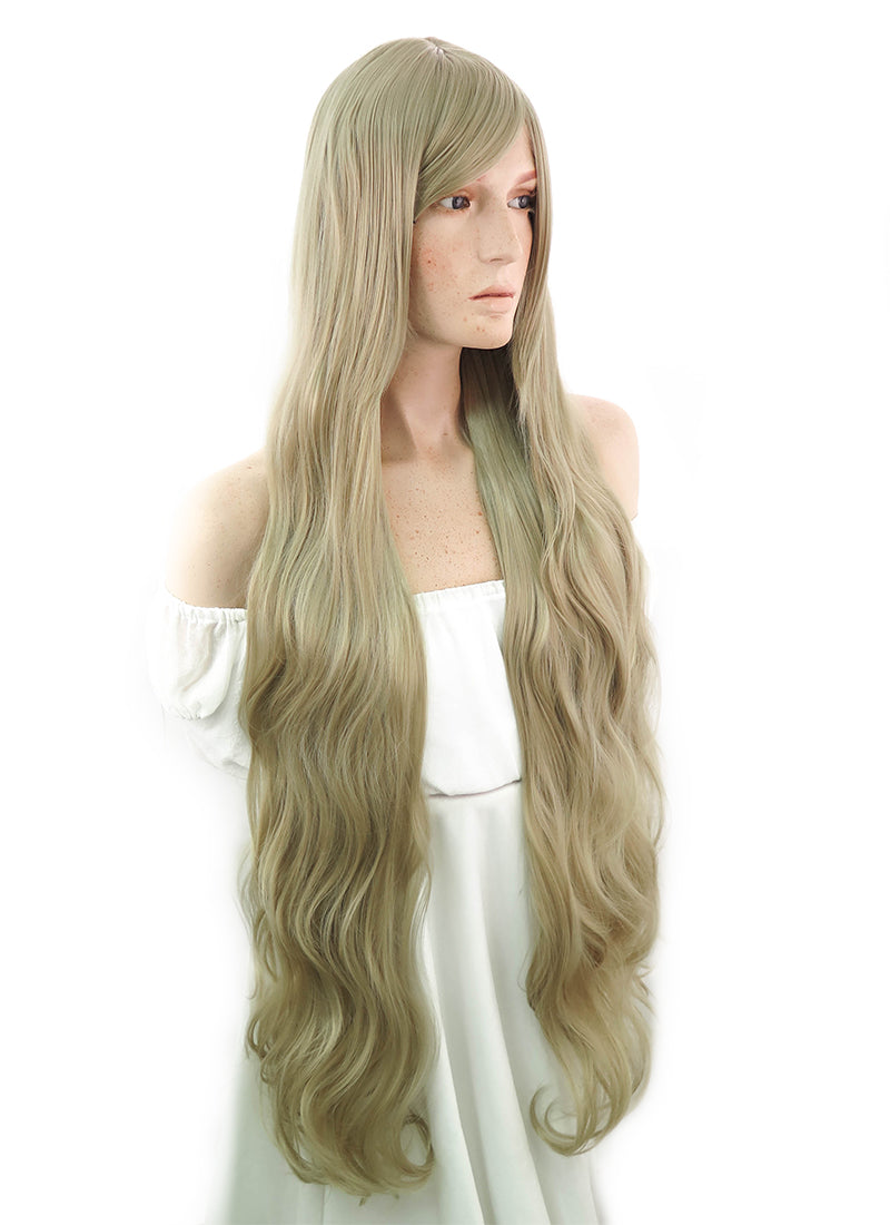 Long Curly Medium Blonde Cosplay Wig PL471