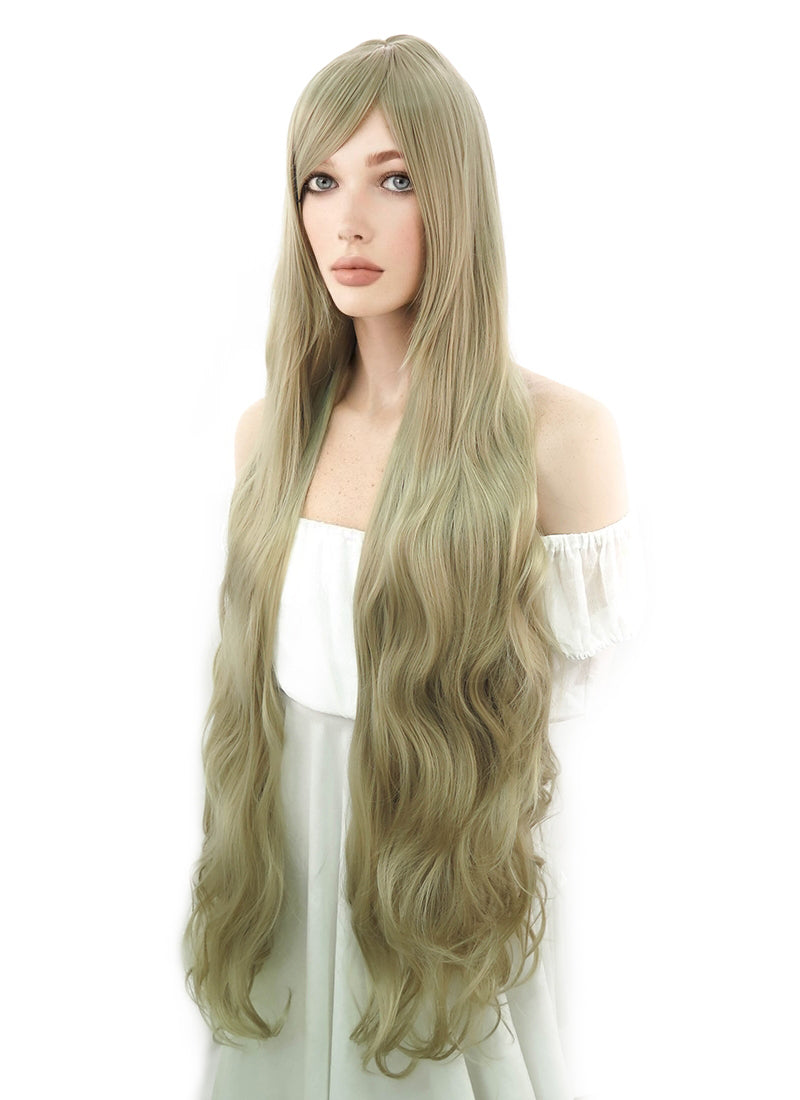 Long Curly Medium Blonde Cosplay Wig PL471