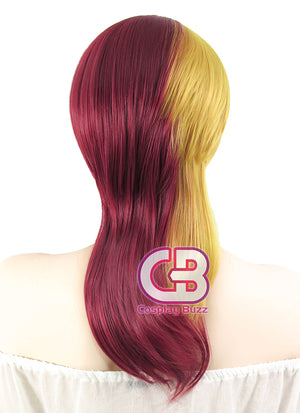 Land of the Lustrous Rutile Long Red And Blonde Anime Cosplay Wig PL503 - CosplayBuzz