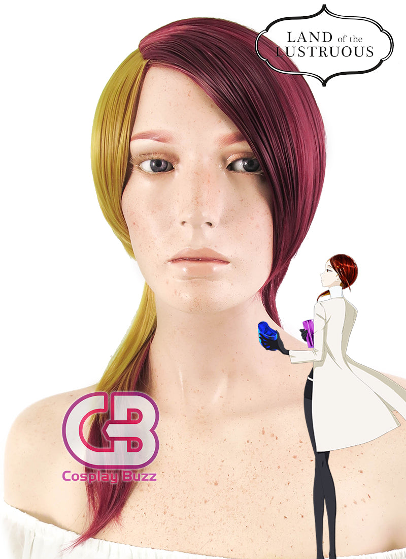 Land of the Lustrous Rutile Long Red And Blonde Anime Cosplay Wig PL503 - CosplayBuzz