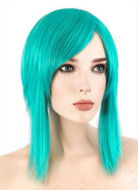 Land of the Lustrous Diamond Short Straight Turquoise Green Anime Cosplay Wig PL506