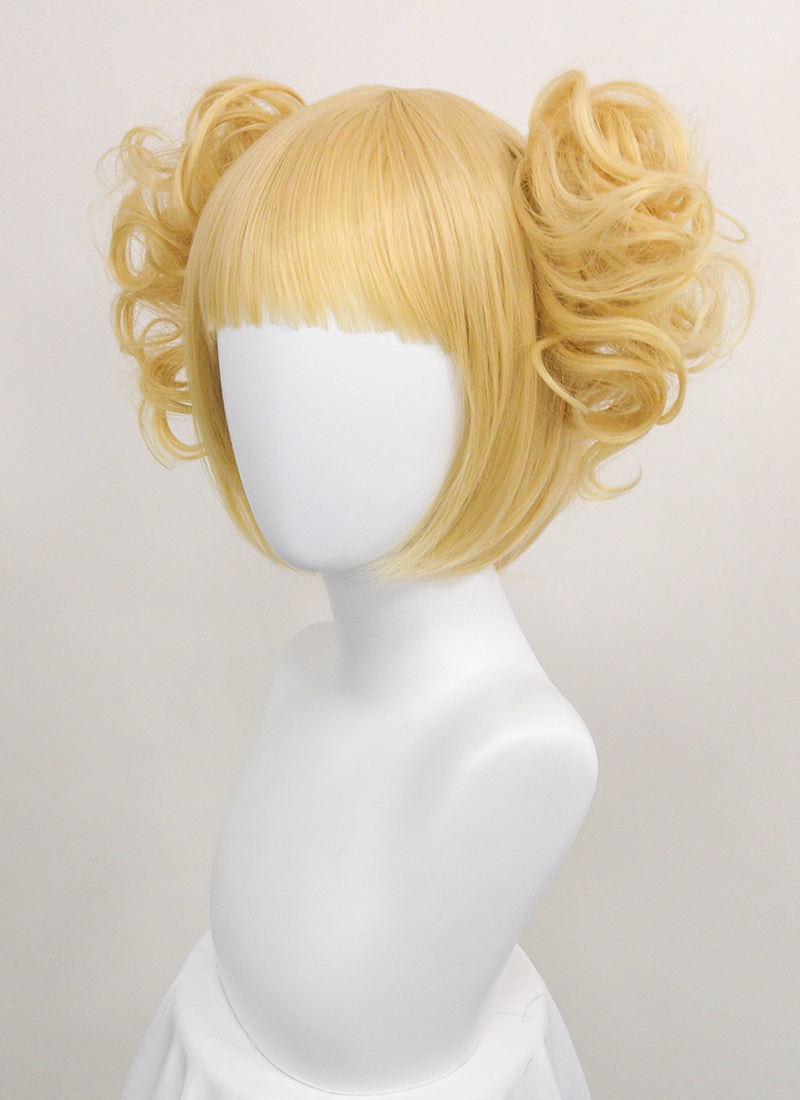 My Hero Academia Himiko Toga Short Blonde Anime Cosplay Wig PL510 - CosplayBuzz