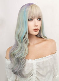 Long Wavy Multi-Color Cosplay Wig TB1634