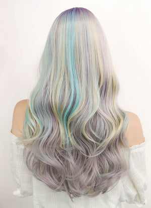 Long Wavy Multi-Color Cosplay Wig TB1634