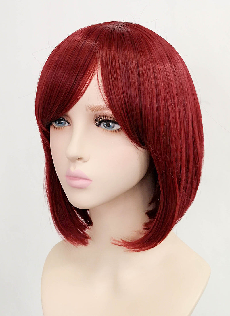 Danganronpa V3: Killing Harmony Yumeno Himiko Medium Dark Red Cosplay Wig TB1637