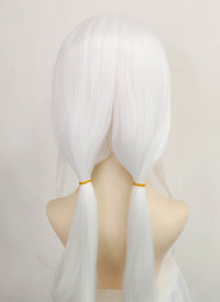 Danganronpa V3: Killing Harmony Yonaga Angie Long White Cosplay Wig TB1638