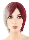 My Hero Academia Shoto Todoroki Medium Red Mixed Grey Anime Cosplay Wig TBZ1132A