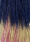 League of Legends Kai'Sa Long Blue Blonde Pink Mixed Cosplay Wig TBZ1167