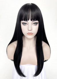 Junji Ito Maniac Tomie Long Straight Jet Black Cosplay Wig TBZ871C