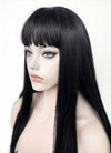 Junji Ito Maniac Tomie Long Straight Jet Black Cosplay Wig TBZ871C