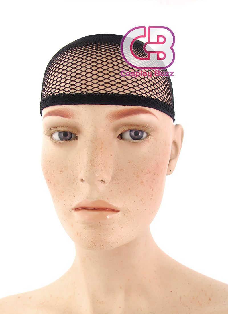 Stylish Fishnet Elastic Wig Cap Black / Yellow / Coffee - CosplayBuzz